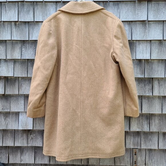 Zero King Vintage Wool 3 Button Overcoat Car Coat Men’s 42 Made In USA - Picture 2 of 4